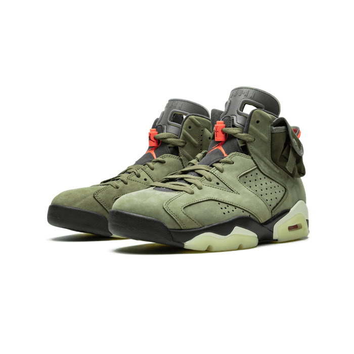 Air Jordan 6 Travis Scott Medium Olive